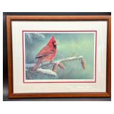 PAT McMANUS SIGNED CARDINAL PRINT # 269/ 650