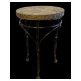 ROUND TOP ACCENT TABLE