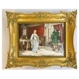 LIMOGES PORCELAIN WALL PLAQUE