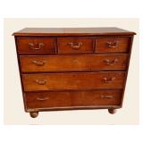 MAHOGANY GEORGIAN CHEST OF DRAWERS