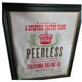 "PEERLESS" CALEDON MILLING CO. FLOUR LABEL