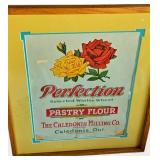 CALEDONIA MILLS "PERFECTION" PASTRY FLOUR LABEL