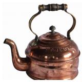 ANTIQUE "MAJESTIC" COPPER KETTLE