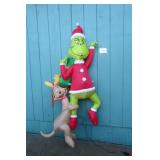 Grinch & Mak Airblown Inflatable 6ft - No Box