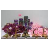 Purple & Gold Christmas Large Lot