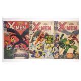 (3) X-Men #24, 27, & 29 Marvel Comic Books