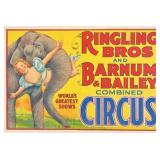RINGLING BROS. BARNUM BAILEY CIRCUS POSTER