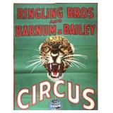 RINGLING BROS. BARNUM BAILEY CIRCUS BILLBOARD POST
