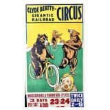 CLYDE BEATTY CIRCUS POSTER