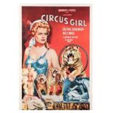 1956 CIRCUS GIRL MOTION PICTURE POSTER