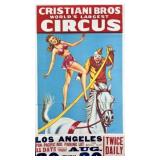 CRISTIANI BROS. CIRCUS POSTER