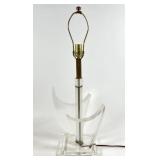 AFTER VAN TEAL ACRYLIC TABLE LAMP