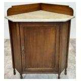 ANTIQUE CORNER CABINET