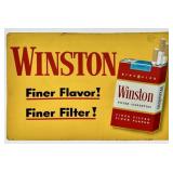 WINSTON CIGARETTES ADVERTISING SIGN