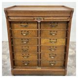 GLOBE FILES TAMBOUR FILE CABINET