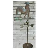 COPPER ROOSTER WEATHER VANE