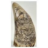 FAUX SCRIMSHAW TOOTH