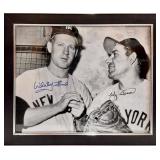 WHITEY FORD - YOGIE BERRA SIGNED PHOTO