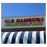 OLD HAMBURG SCHNITZELHAUS SIGNAGE