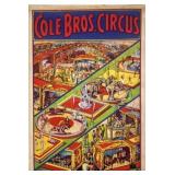 COLE BROS. CIRCUS POSTER