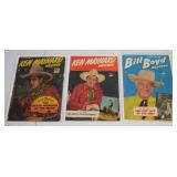 (3) Vintage Fawcett Publ Comic Books 10c Bill