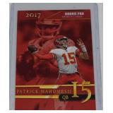 Patrick Mahomes 2017 Rookie Pro Sportscards