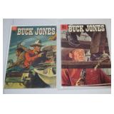 (2) Vintage Dell 10c Comic Books Buck Jones