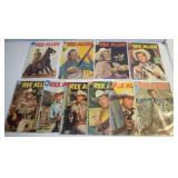 (10) Vintage Dell 10c Comic Books Rex Allen F/G