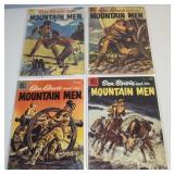 (4) Vtg Dell 10c Comic Ben Bowie His Mountain Men