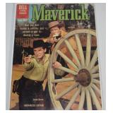 Vintage Dell 10c Comic Book Maverick James Garner