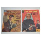 (2) Vintage Dell/Gold Key Comic Books w/ The Man