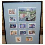 1981 Grenada Disney Cinderella Stamp Set Framed