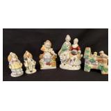 (5) Occupied Japan Ceramic Figurines