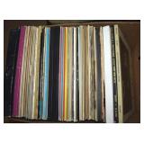 Box of Mostly Classical/Piano Vtg Records Albums