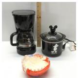 Mini Coffee Maker, Filters & Micky Crock Pot