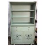 Vintage Harmony House Pantry Cabinet 35"Wx19"Dx61T