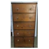 Antique Dresser 17.5"Wx13.5"Dx35"T