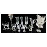 Champane Glasses, Pitcher, Goblets