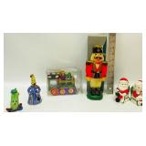 Christmas Items,Salt&Pepper,Nutcracker Candle