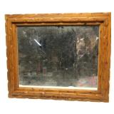 Wood Framed Mirror 24.5"x20"