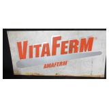 Vita Ferm Metal Sign 4Ft x 2Ft