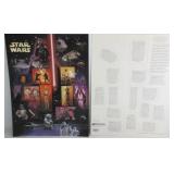 2 Star Wars 2007 Stamp Sheets: $11.48 1 missing 2