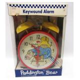 Vintage Paddington Bear 2 Bell Alarm Clock