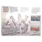 The Civil War 1963: 2013 Forever Stamp Sheet $8.76