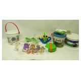 Vintage Happy Meal Buckets With Toys