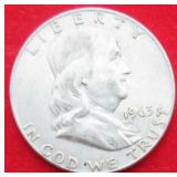 1963 D Franklin Half