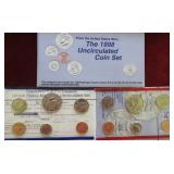 1998 P-D US Mint Set $1.82 FV