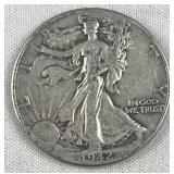 1942 Walking Liberty Silver Half Dollar, US 50c