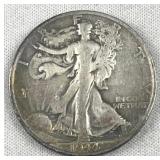 1944-S Walking Liberty Silver Half Dollar, US 50c