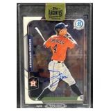 2015 Topps Archives George Springer Auto #/23